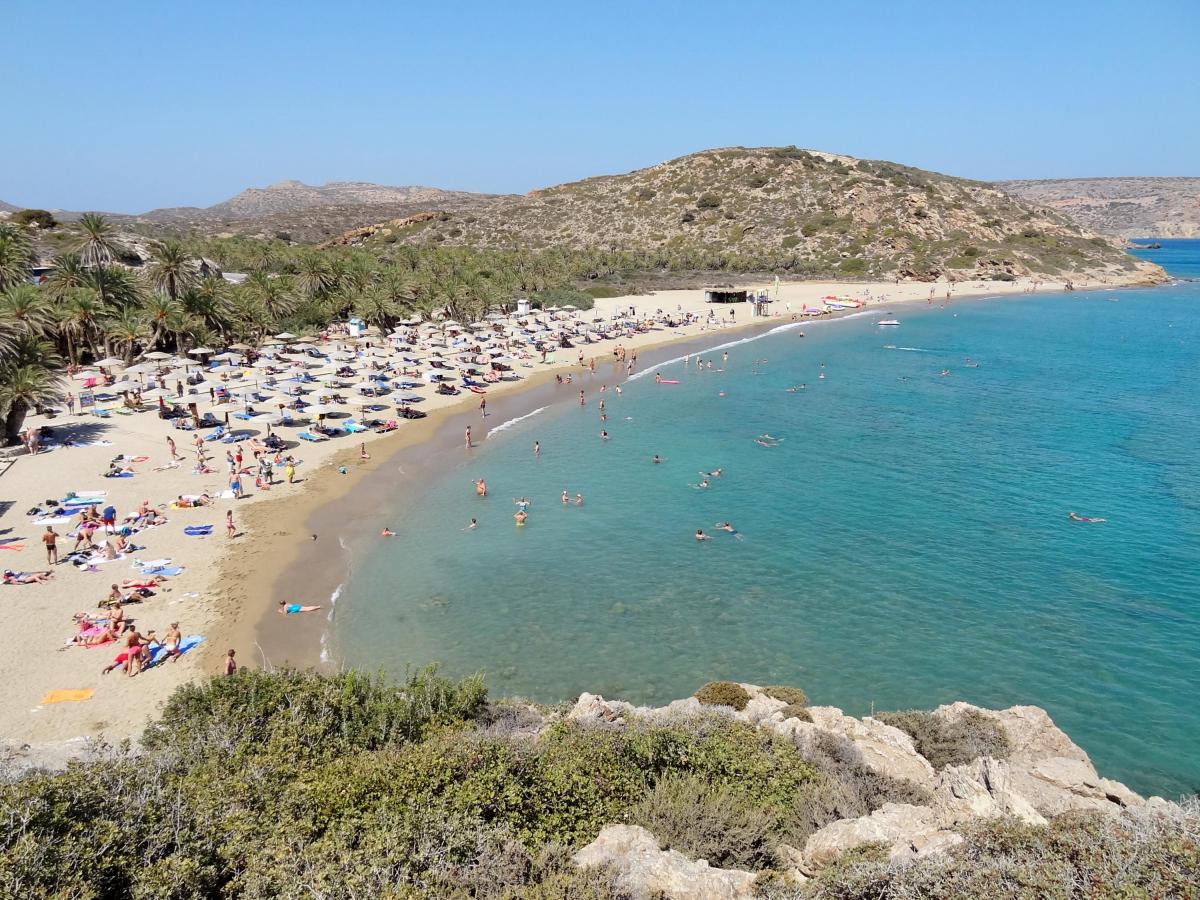 Пляж Вай на Крите