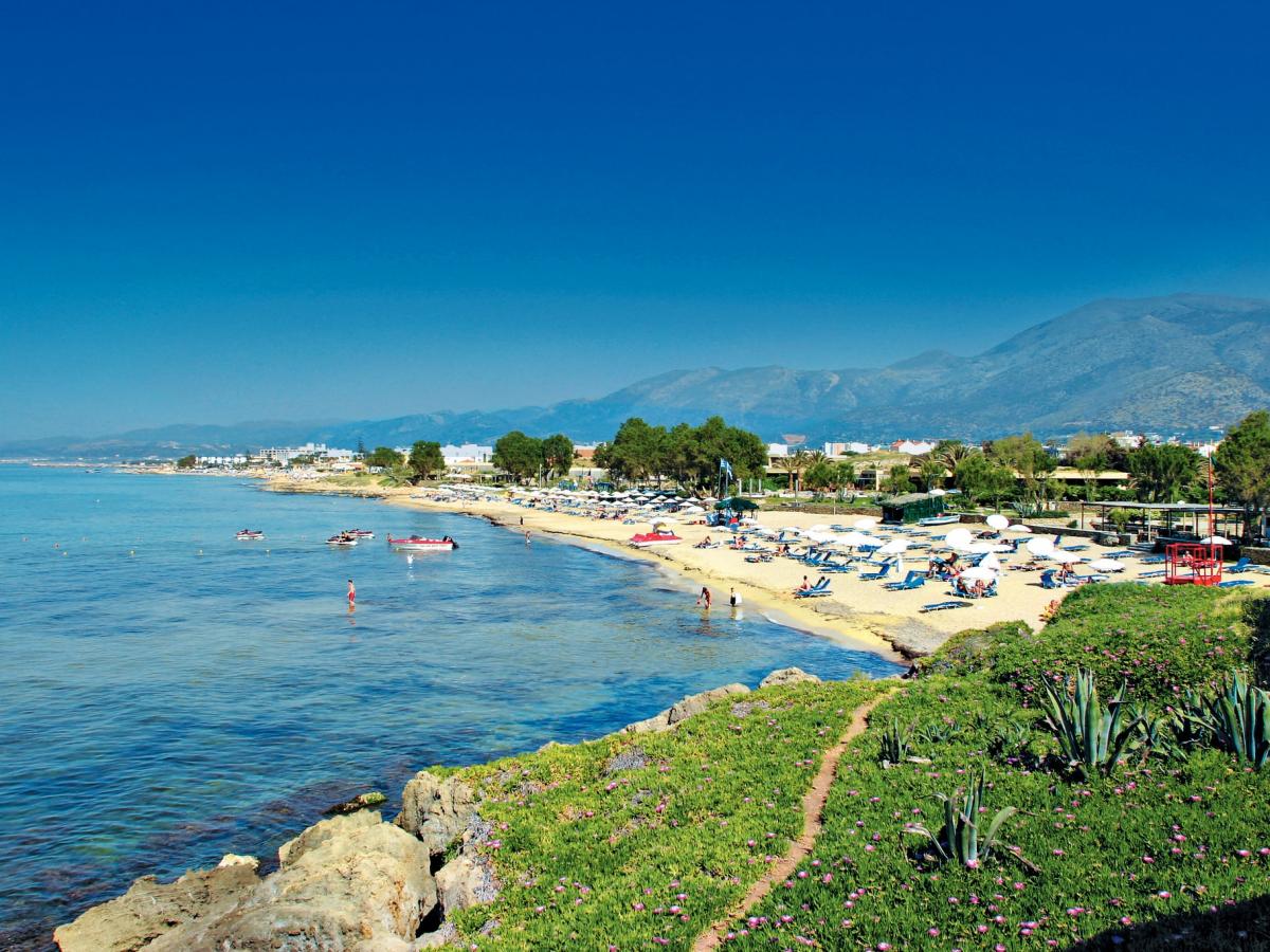 Пляж Малия на Крите